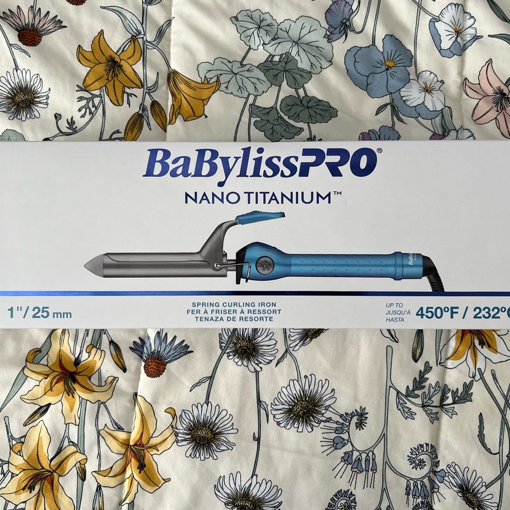 BaBylissPRO Nano Titanium Curling Iron
